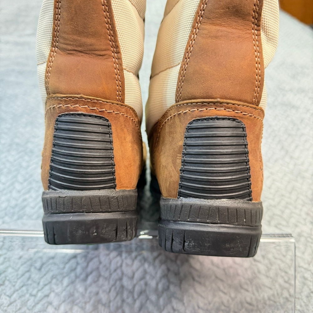 Timberland Mount Hope Waterproof Winter Boots Brown Leather Tan 6910B Womens 10 - Picture 6 of 15